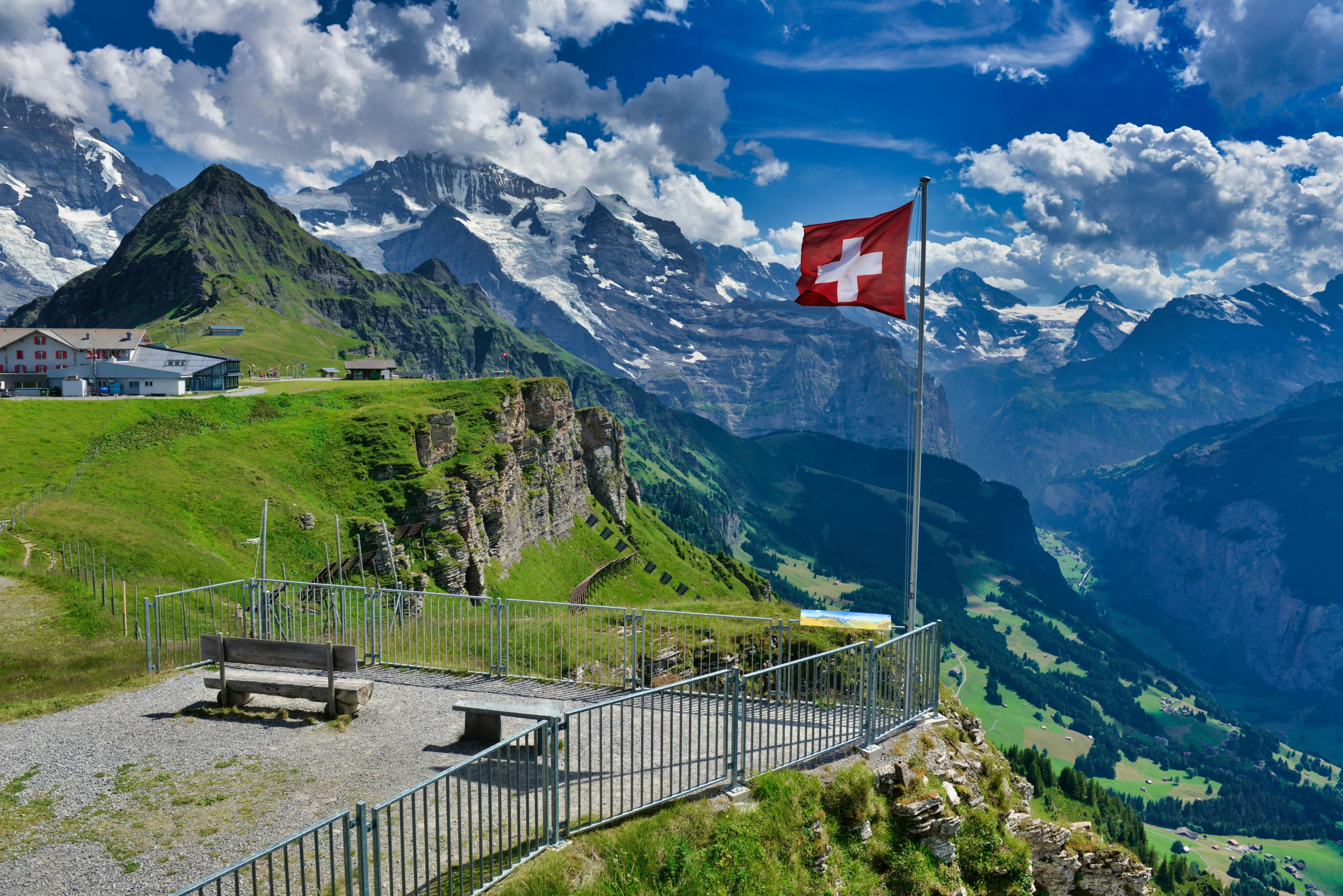 Swiss landscape